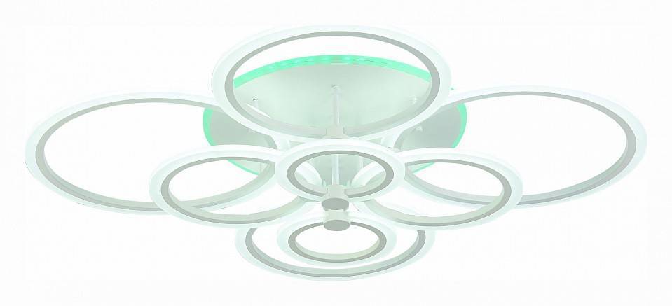 Потолочная люстра EVOLUCE Cerina 8 ламп RGB SLE500552-08RGB