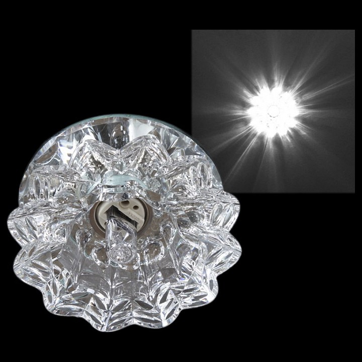 Встраиваемый светильник Sneha 07818 7818/H G9 WT CL