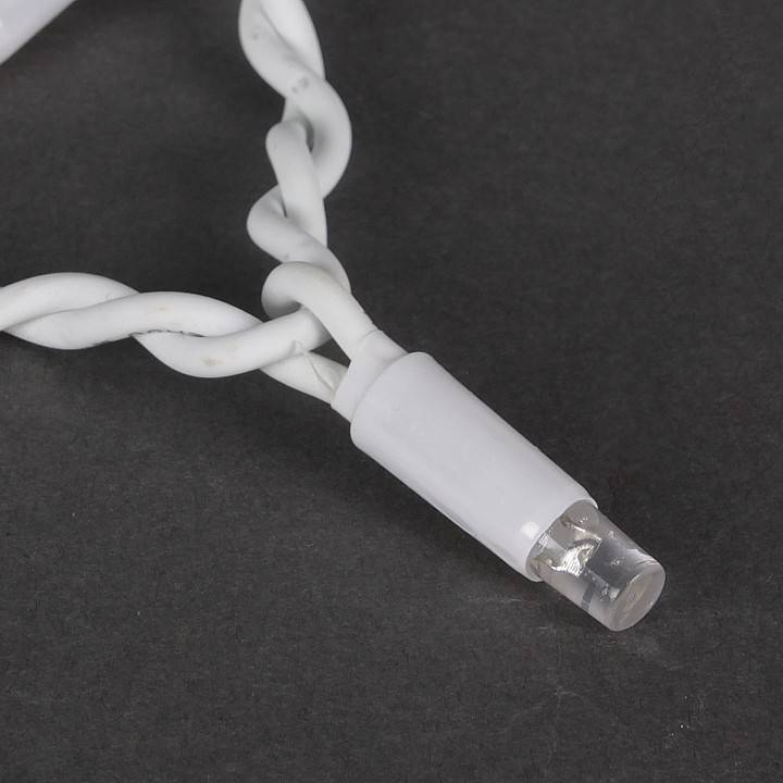 Бахрома световая Sneha A-057B 5x0.7 м белый с мерцанием A-057B WT FLASH