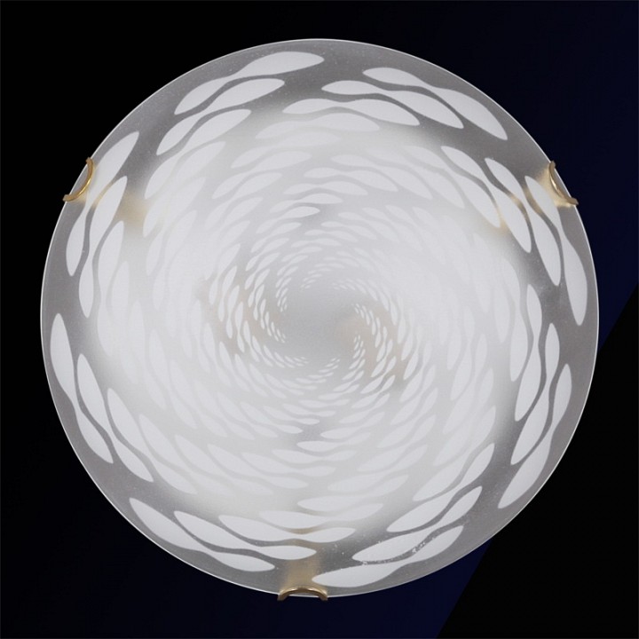 Накладной светильник Sneha Вираж матовый 300 мм 2х60 Вт НПБ 01-2х60-001