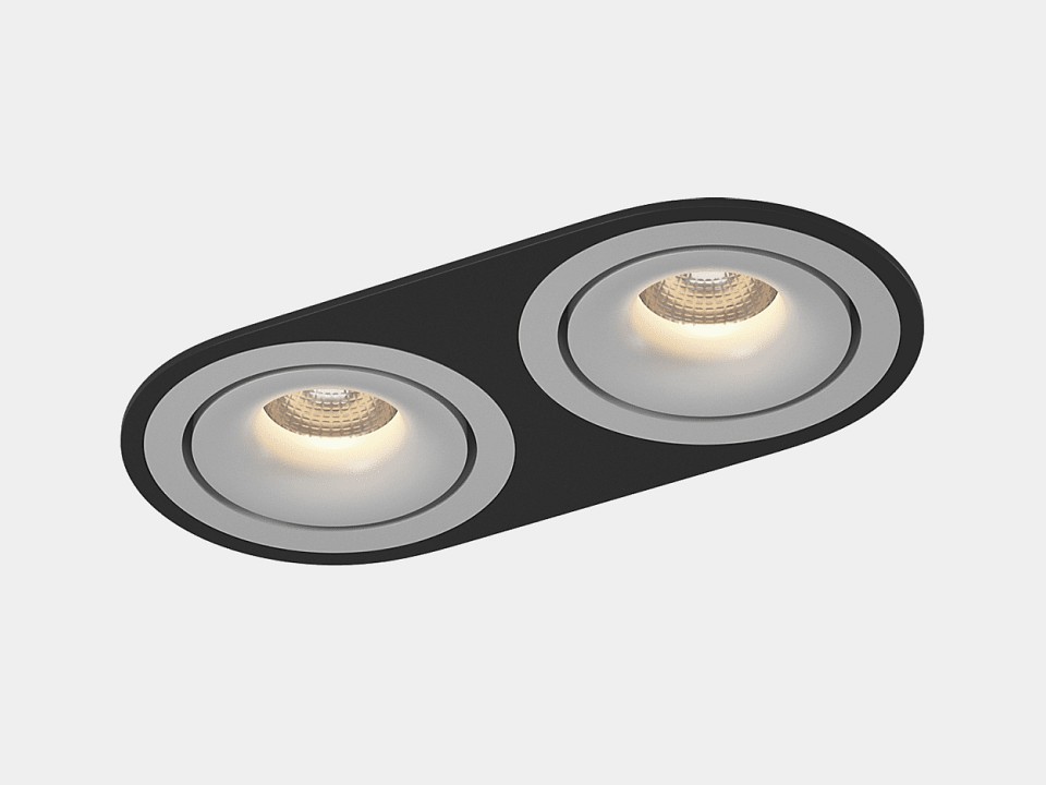 Рамка на 2 светильника SWG PRO COMBO COMBO-1R2-BL