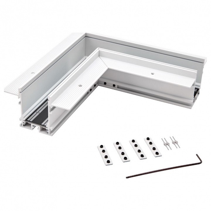 Соединитель угловой L-образный для треков встраиваемых SWG PRO SY 00-00016477