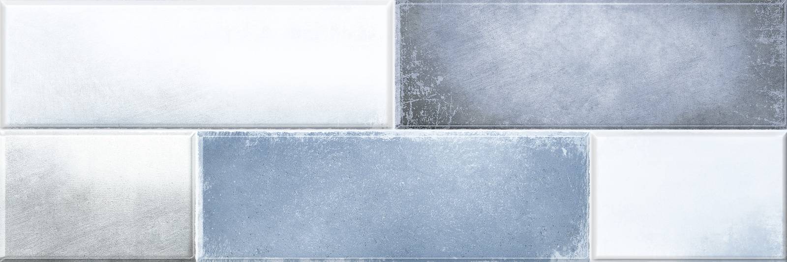 Плитка настенная ALMA Ceramica New York рельефная 200х600х7.5 мм TWA11NYK016