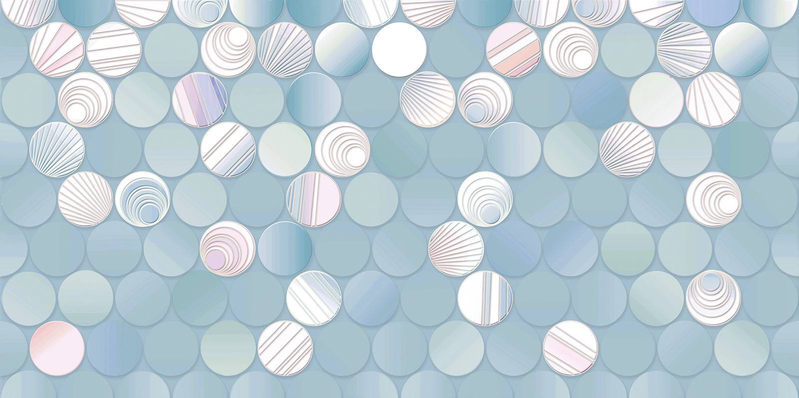 Плитка настенная рельефная Alma Ceramica Bolle 249х500х8.5 мм TWU09BOL026