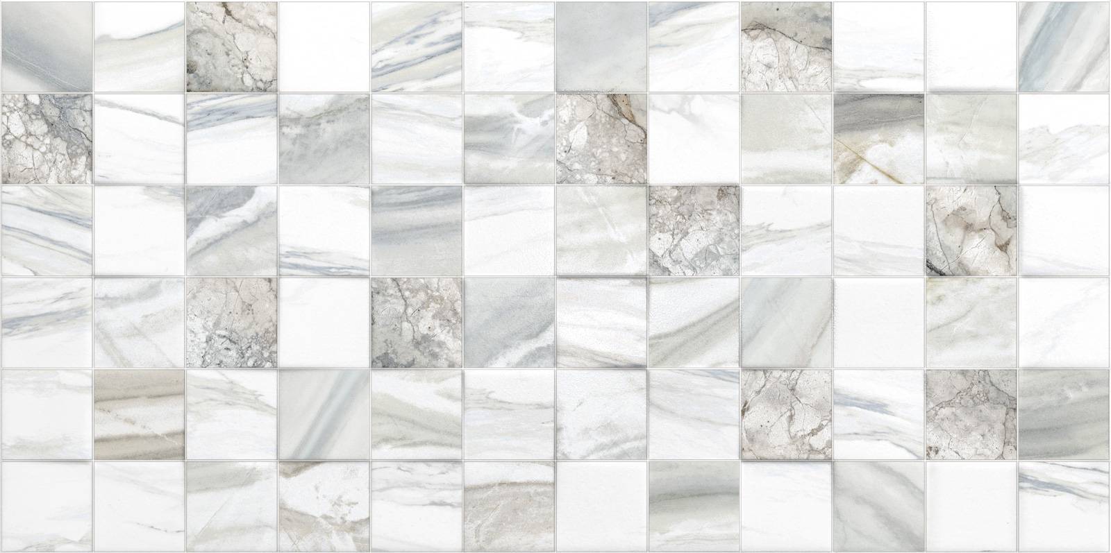 Плитка настенная Alma Ceramica Mercury рельефная 249х500х8.5 мм TWU09MRC027