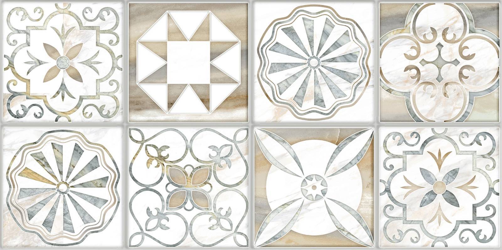 Плитка настенная Lasselsberger Ceramics Varadero рельефная 249х500х8.5 мм TWU09VRD014