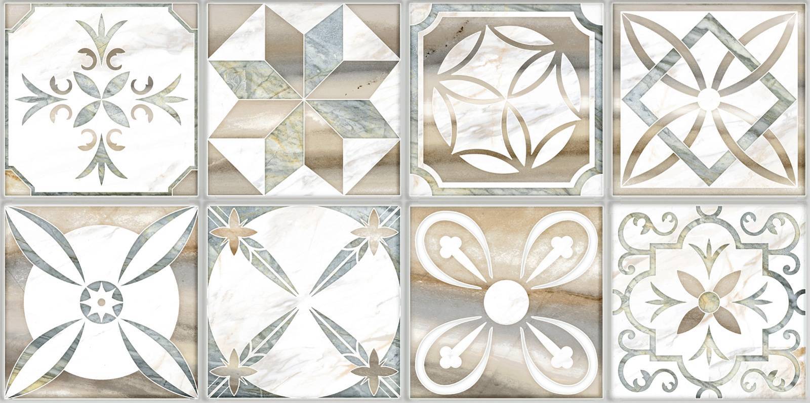 Плитка настенная Lasselsberger Ceramics Varadero рельефная 249х500х8.5 мм TWU09VRD014