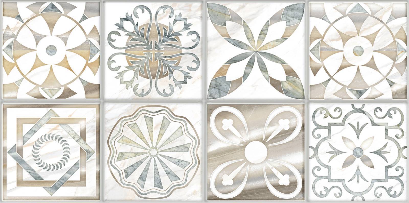 Плитка настенная Lasselsberger Ceramics Varadero рельефная 249х500х8.5 мм TWU09VRD014