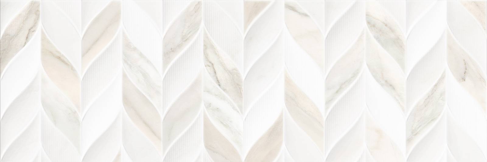 Плитка настенная рельефная Alma Ceramica Modena 200х600х8 мм TWU11MOD034