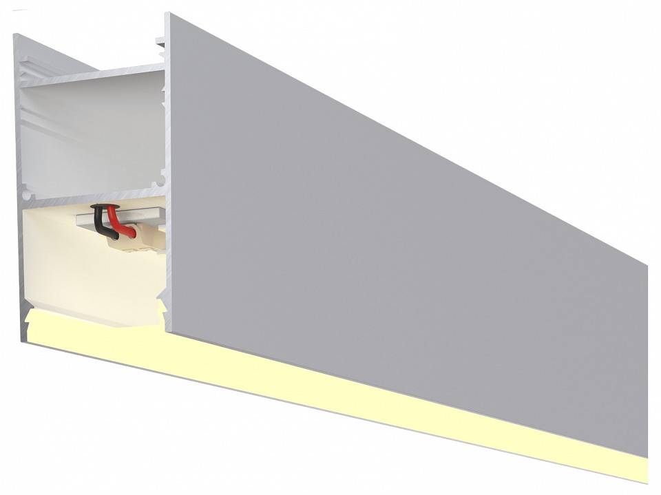 Светильник светодиодный накладной Dekraft 6063 LINE 3556 36 Вт 6000 К 1200 мм белый 0412623
