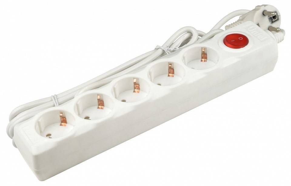 Удлинитель с выключателем Uniel S-Gsu5 UL-00001747