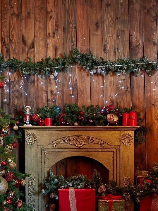 Бахрома световая Uniel ULD-B1805-048/DTA WHITE/WHITE IP44 UL-00005275