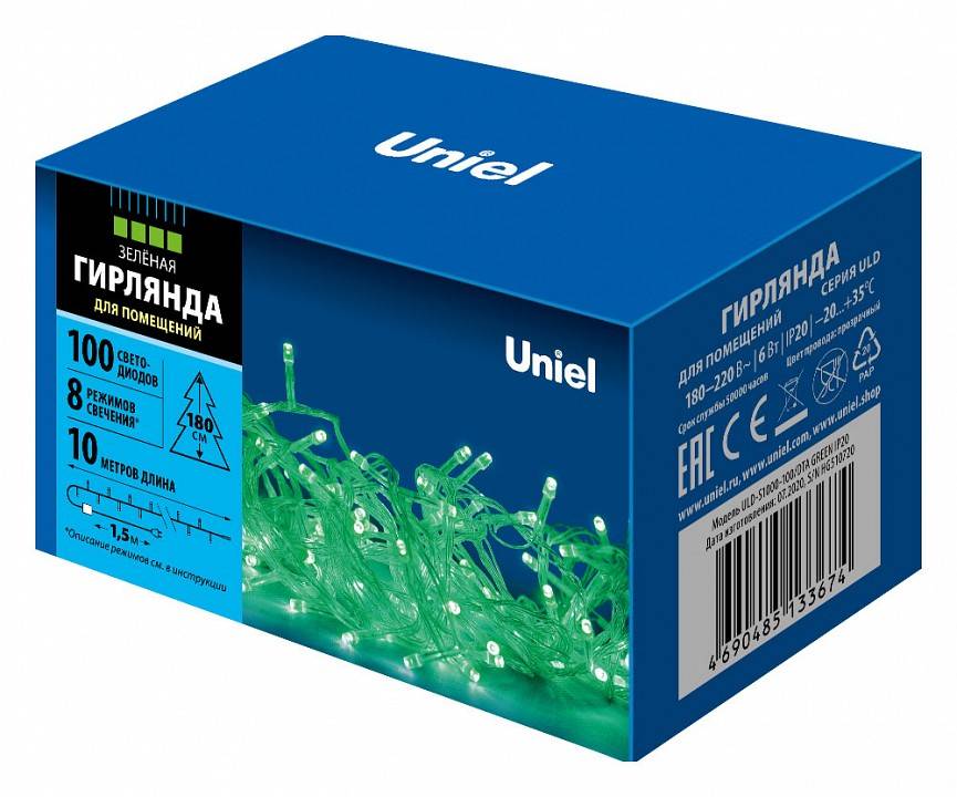 Гирлянда Нить Uniel ULD-S1000 UL-00007198