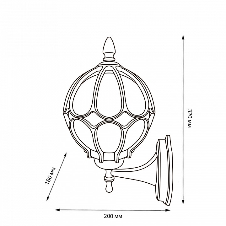 Светильник на штанге Uniel  UL-00007526