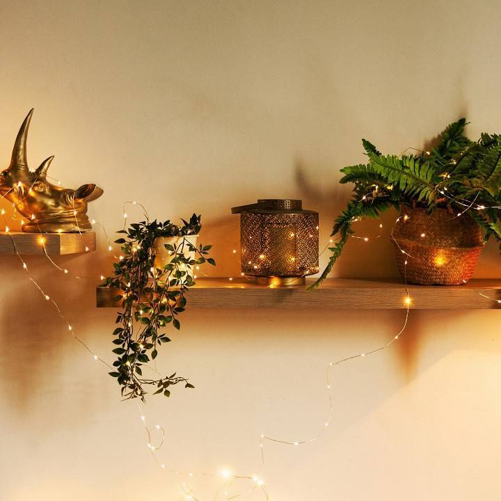 Гирлянда Нить Uniel ULD-S 10 м 100 LED IP20 теплый белый UL-00009942