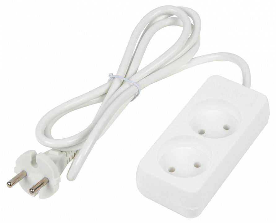 Удлинитель Uniel Ultra 3 розетки 3 м с заземлением и выключателем UL-00009975