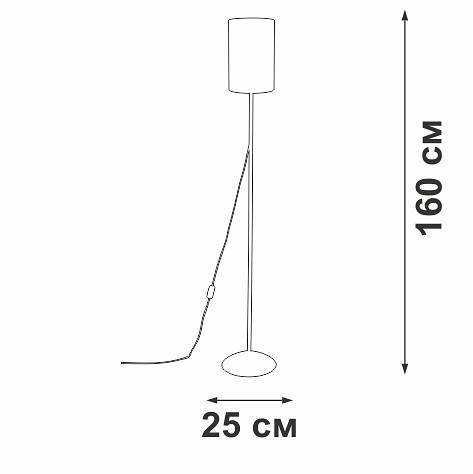 Торшер Vitaluce V2840 V2840-1/1P