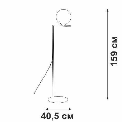 Торшер Vitaluce V3033 V3033-1/1P