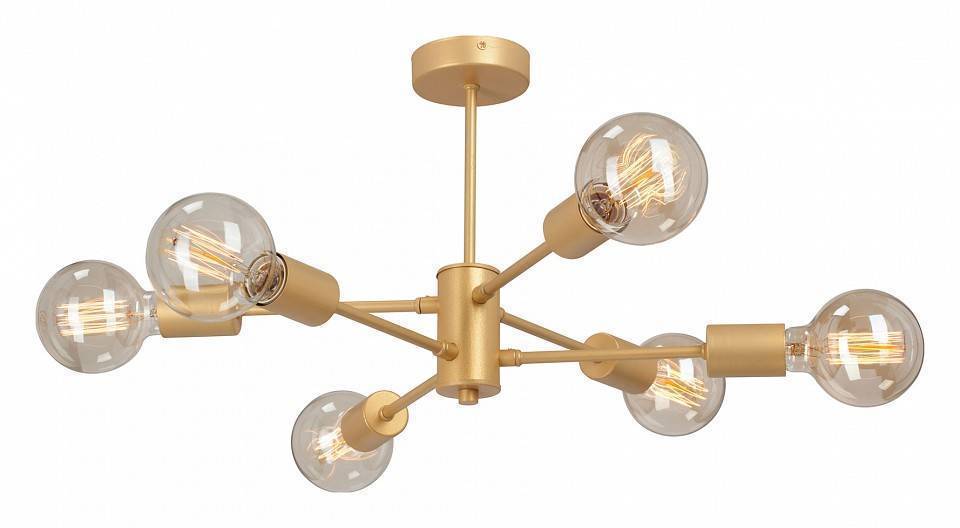 Люстра на штанге Vitaluce V3994 6 ламп E27 V3994-8/6PL