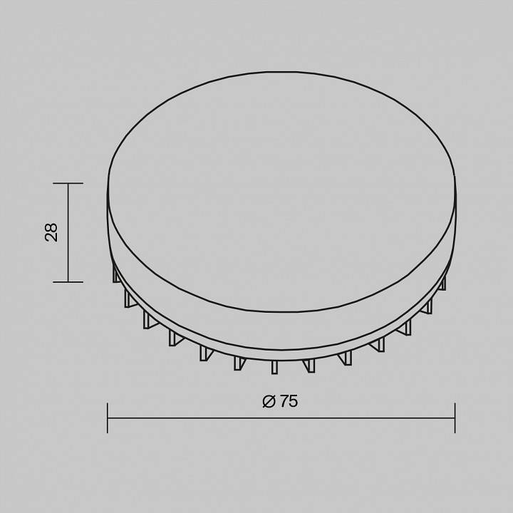 Лампа светодиодная с управлением через Wi-Fi Voltega Wi-Fi bulbs 2430