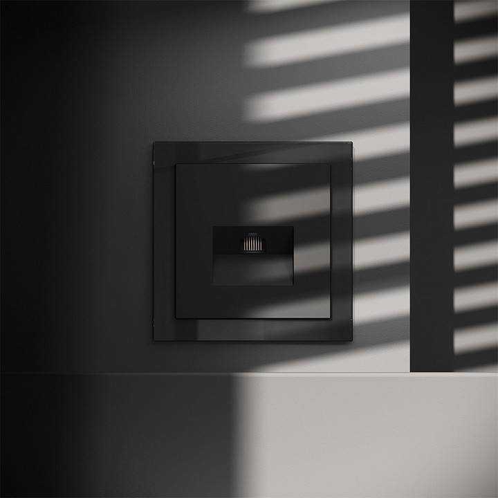 Розетка Ethernet RJ-45 без рамки Voltum S70 VLS060108