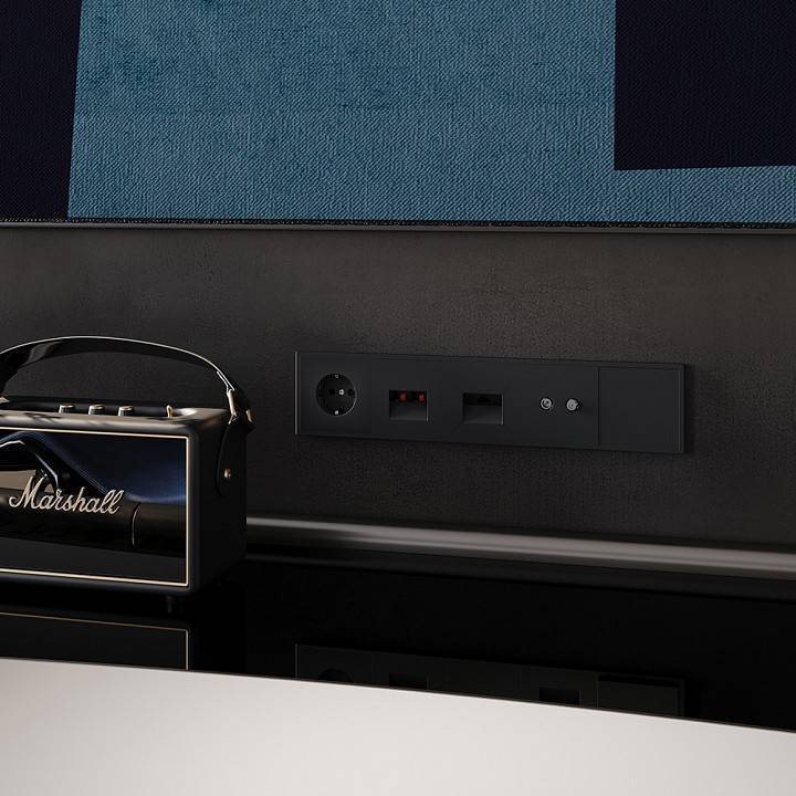 Розетка Ethernet RJ-45 без рамки Voltum S70 VLS060108