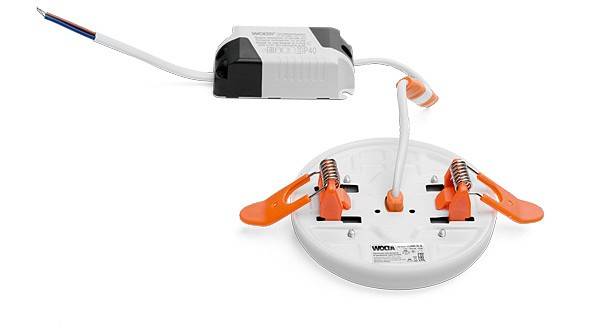 Встраиваемый светильник Wolta  DLUS05-7W-6K