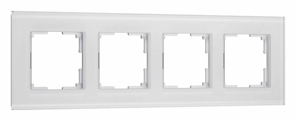 Рамка на 4 поста Werkel Senso белый soft-touch W0043101