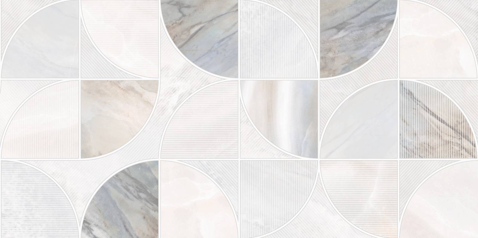 Плитка настенная Delacora Palmira Mix 249x500x8.5 мм WT9PAL55