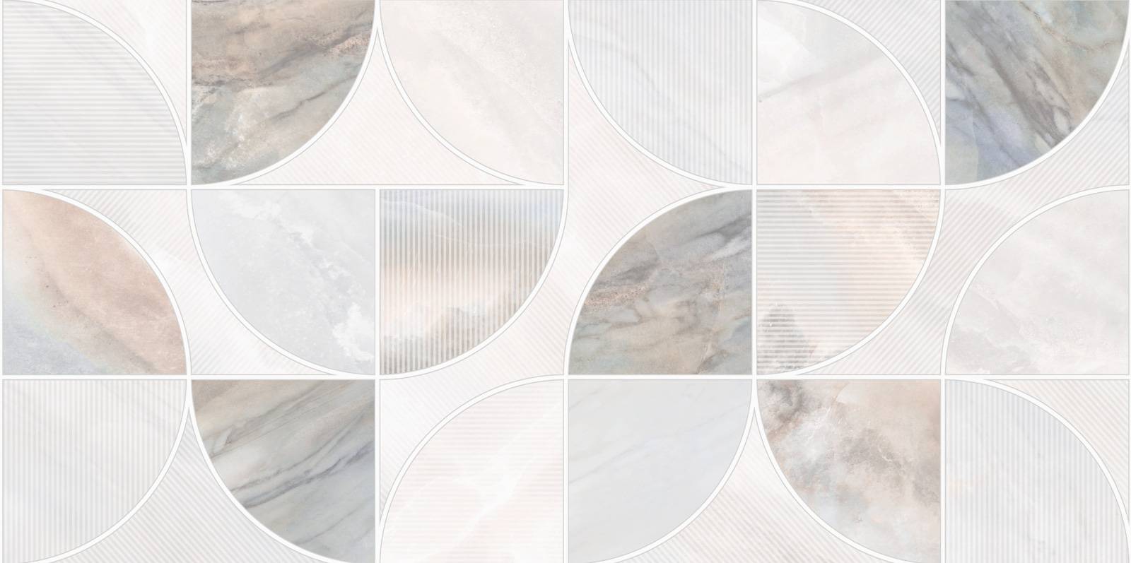 Плитка настенная Delacora Palmira Mix 249x500x8.5 мм WT9PAL55