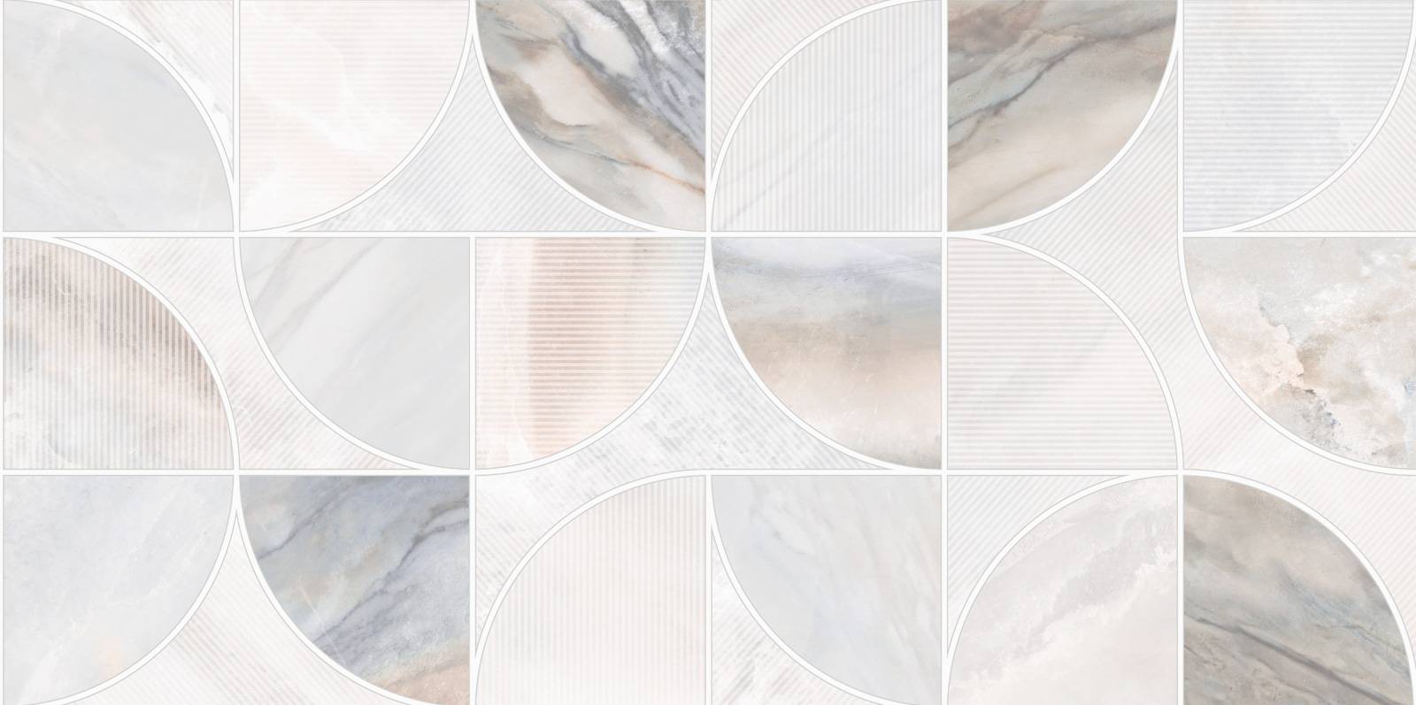 Плитка настенная Delacora Palmira Mix 249x500x8.5 мм WT9PAL55