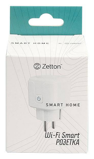 Розетка умная Zetton ZTSHSPS2S2 ZTSHSS16A1RU