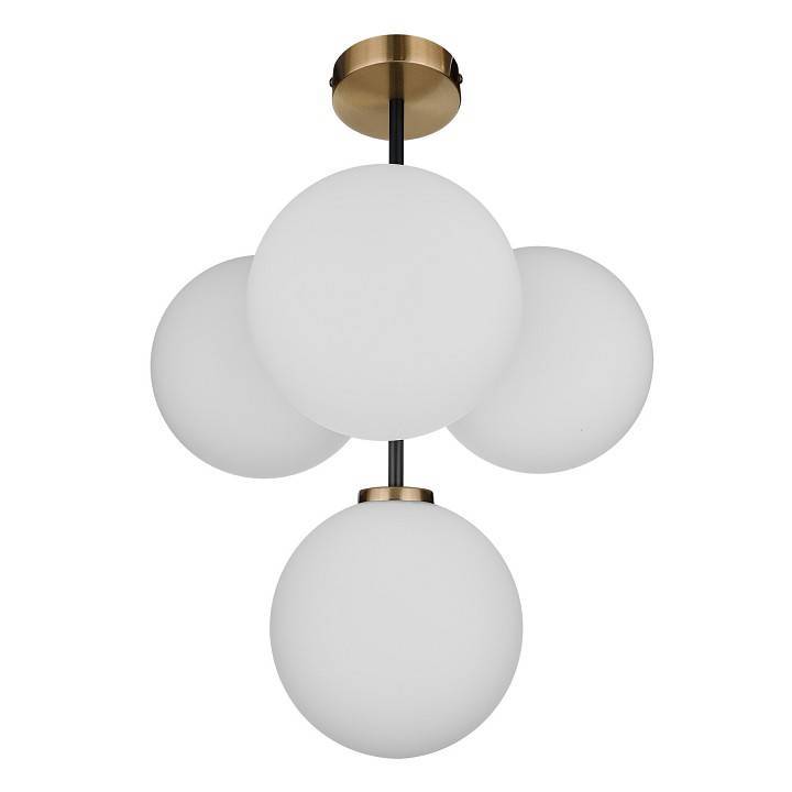 Люстра на штанге 33 идеи S32WH CHN800S.04.17ABL.ASB-S32WH