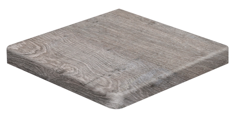 Ступень угловая правая RosaGres Lovely Smoke DLD 317х317х38 мм БП000001750