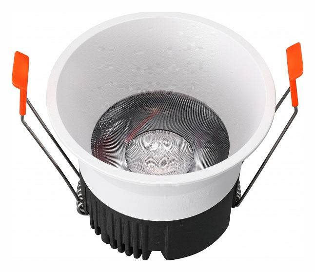 Встраиваемый светильник iLedex Technical Mars 12 Вт 3000 K 212-12W-D95-3000K-24DG-WH