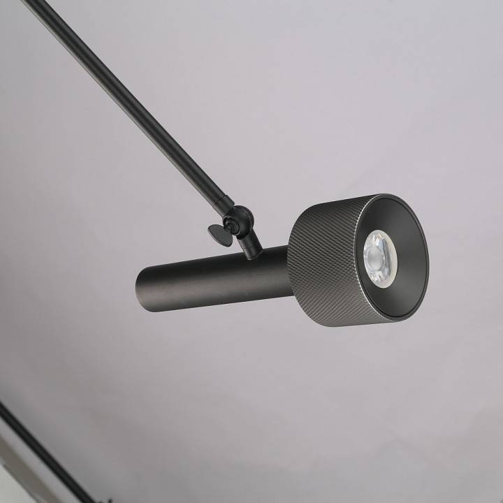 Светильник на штанге iLedex Technical Delta 2361-1 BK+GRP