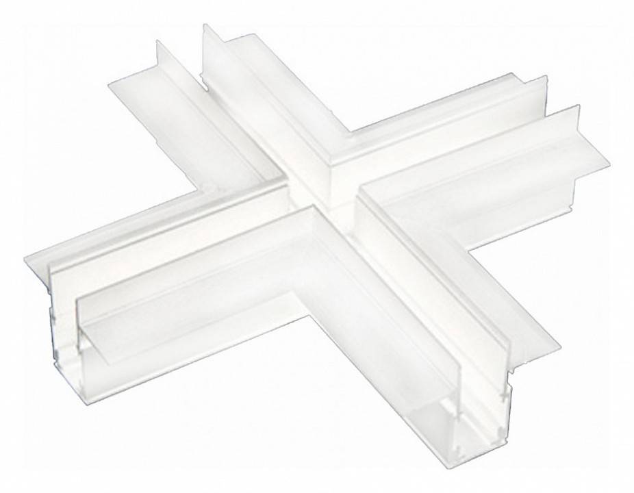 Соединитель X-образный для треков встраиваемых iLedex Technical VISION48/22 X-TYPE CONNECT 4822-022-44/44-WH