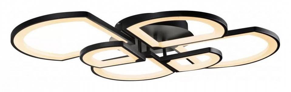 Потолочная люстра iLedex River черная 6882/6 BK