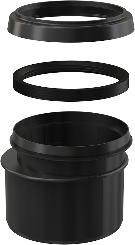 Соединитель комплект для труб 90/110 мм Alca Plast M907