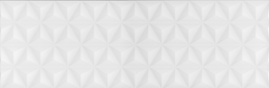 Плитка настенная Kerama Marazzi Диагональ белый структура обрезная 25х75 см 12119R