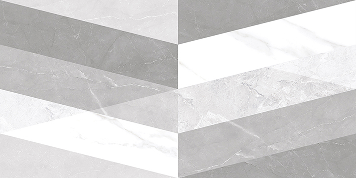 Плитка настенная Laparet Savoy серый мозаика 20х40 см 00-00-5-08-00-06-2461