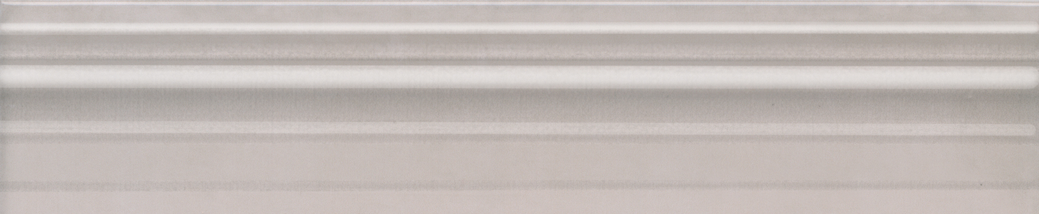 Бордюр багет Kerama Marazzi Левада бежевый глянцевый 25х5.5 см BLE023