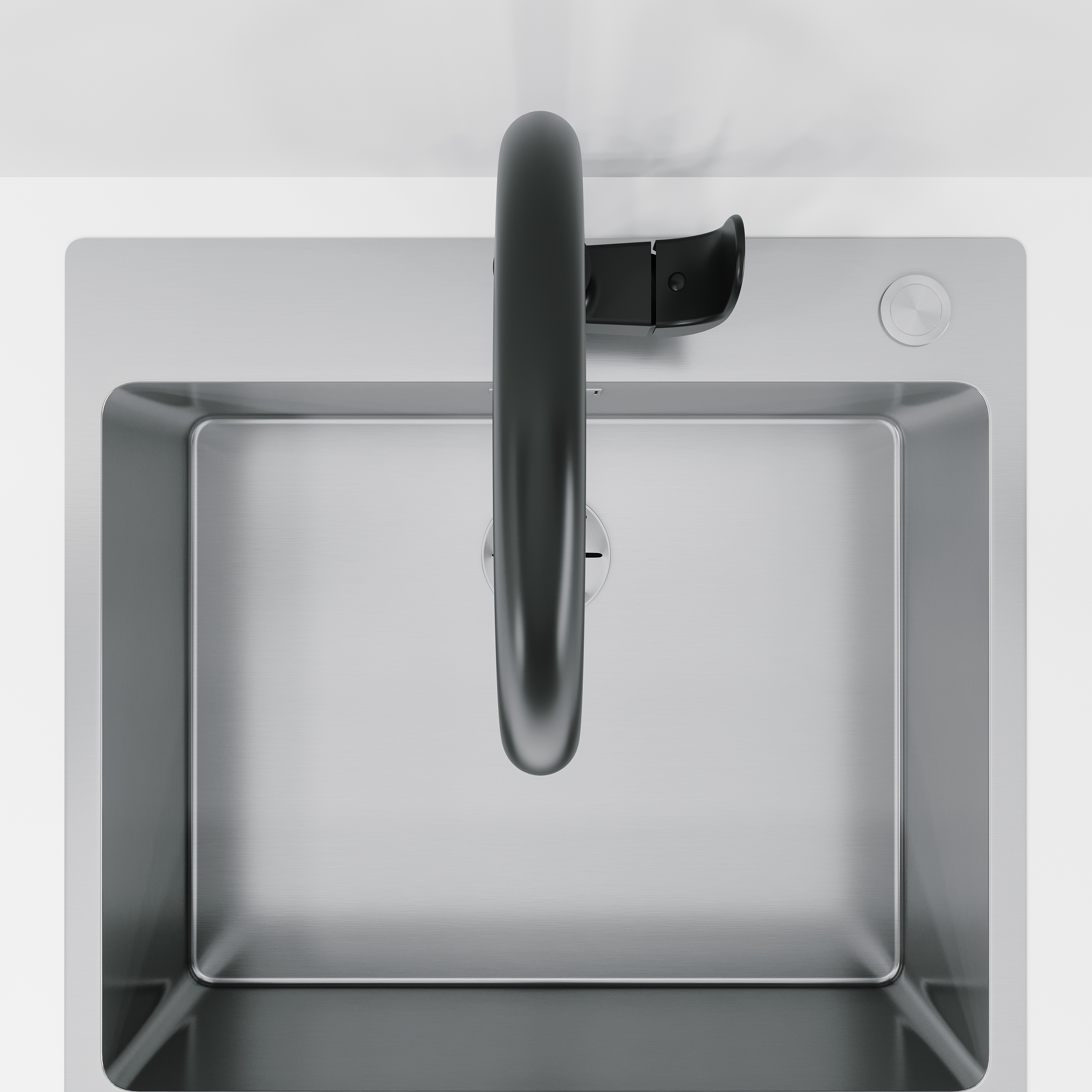 Смеситель для кухни Laparet Lisera черный N2068529LPT