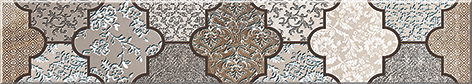 Бордюр Tubadzin Erato Moresca Light 50,5х9 см 583361002