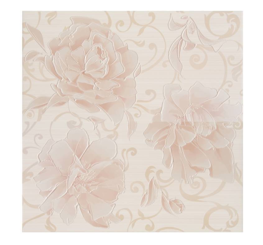 Панно Alma Ceramica Pion S/2 Crema 498х500 мм SW9PIN01