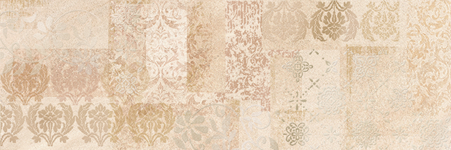 Вставка Cersanit Sahara бежевый 25х75 см SX2U011DT