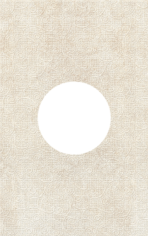 Декор Ceramica Classic Galatia круг d12 25х40 см х9999091110