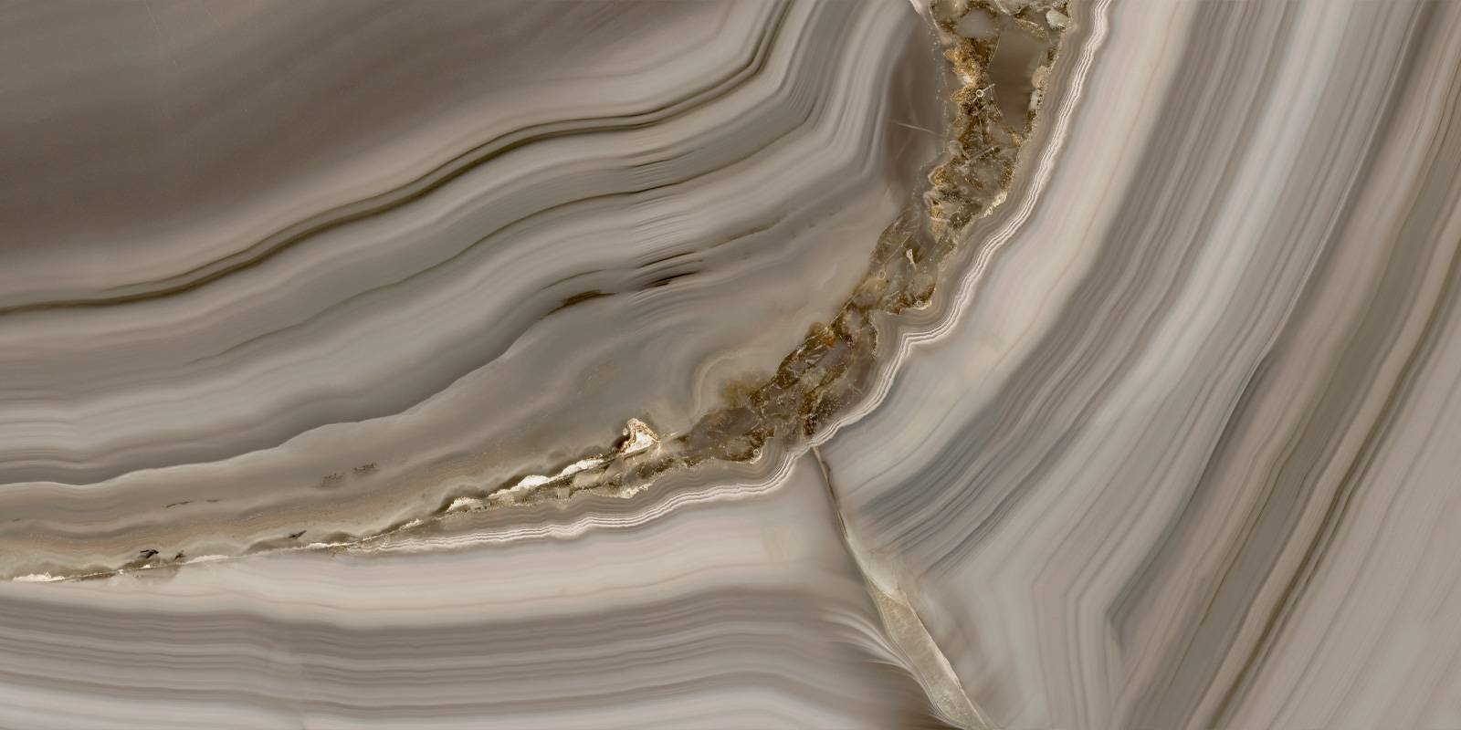 Керамогранит Alma Ceramica Wow Brown суперполированный 600x1200x8 мм 2 шт/уп 60120WOW21HG