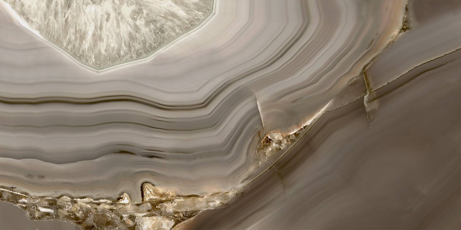 Керамогранит Alma Ceramica Wow Brown суперполированный 600x1200x8 мм 2 шт/уп 60120WOW21HG