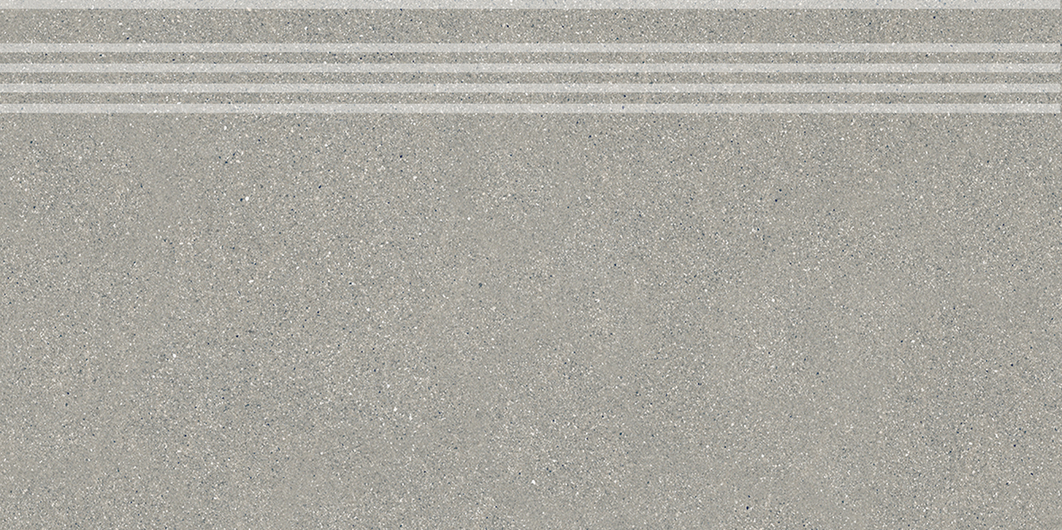 Ступень Kerama Marazzi Джиминьяно серый матовый обрезная 30х60 см DD254020R/GR